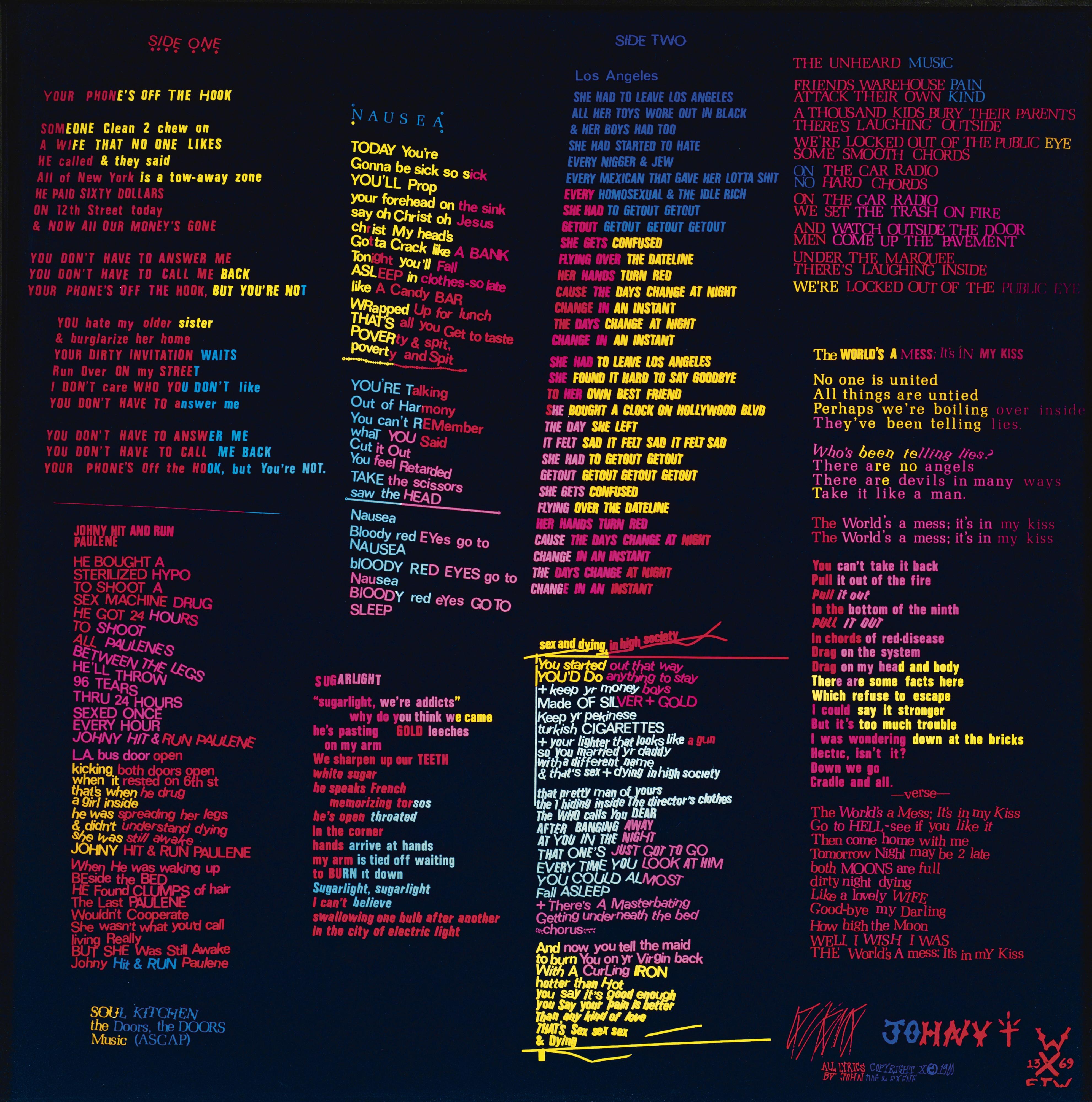 Larry Johnson - Untitled (The World\'S A Mess; It\'S In My Kiss)