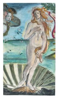 Larry Rivers - A Detail of Botticelli\'s Venus