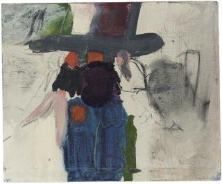 Larry Rivers - Abstract Composition Woman