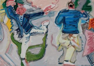 Larry Rivers - Back to Back II