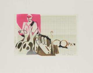 Larry Rivers - Drawing Announcement.