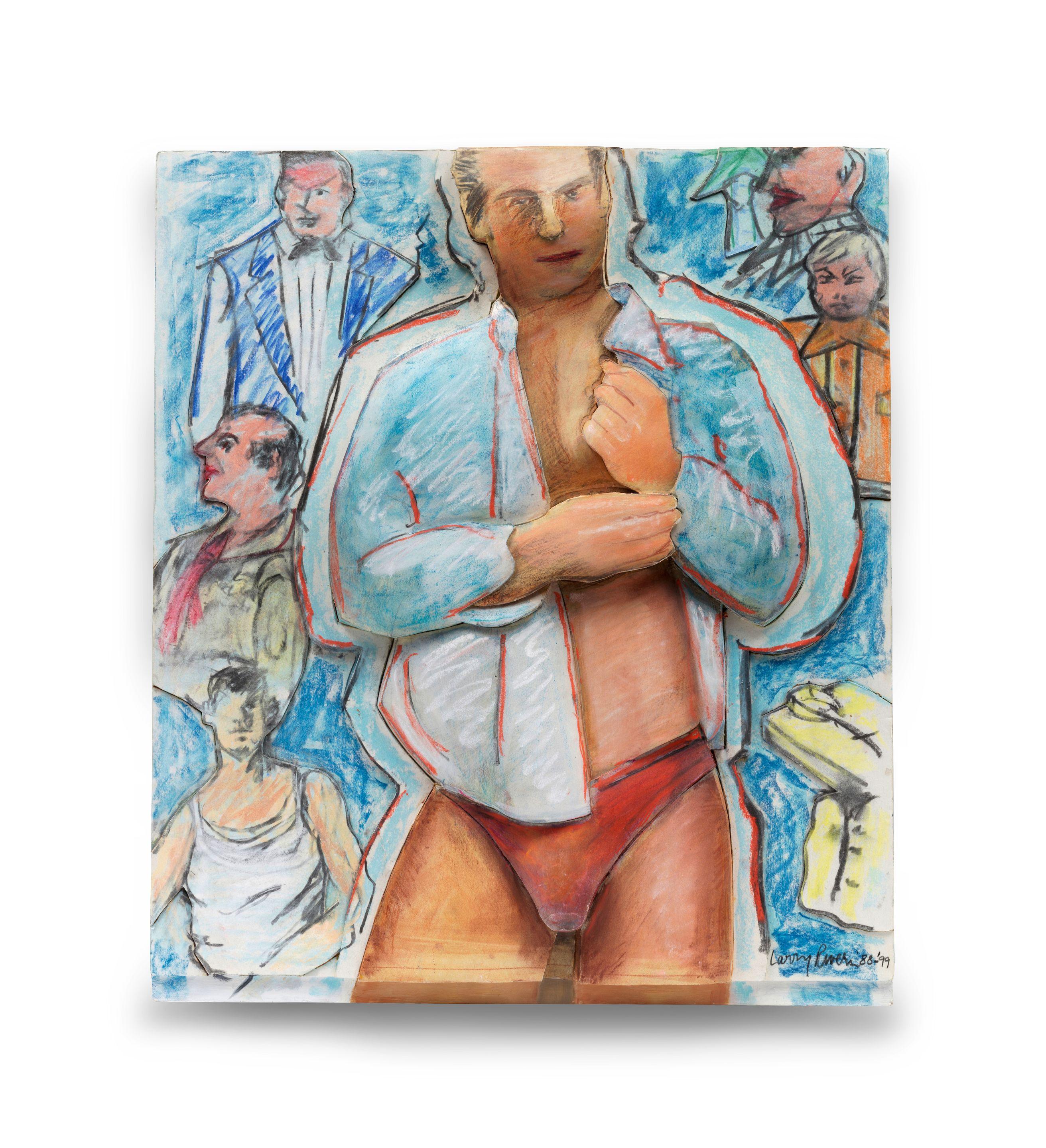 Larry Rivers - Fashion for Males, 1988-99