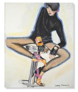 Larry Rivers - Fashion seated