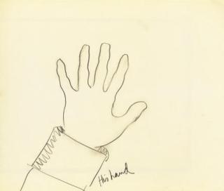 Larry Rivers - His hand