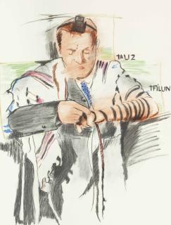 Larry Rivers - Isaac Bashevis Singer, The Magicians Of Lublin