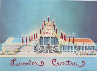 Larry Rivers - Lincoln Center Birthday