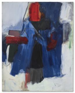 Larry Rivers - Prussian Blue Coat