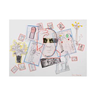 Larry Rivers - Sans titre, Hommage à Picasso