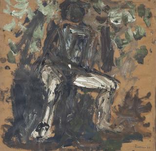 Larry Rivers - Seated Figure