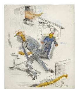 Larry Rivers - Skating