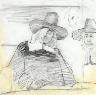 Larry Rivers - Study for Dutch Masters
