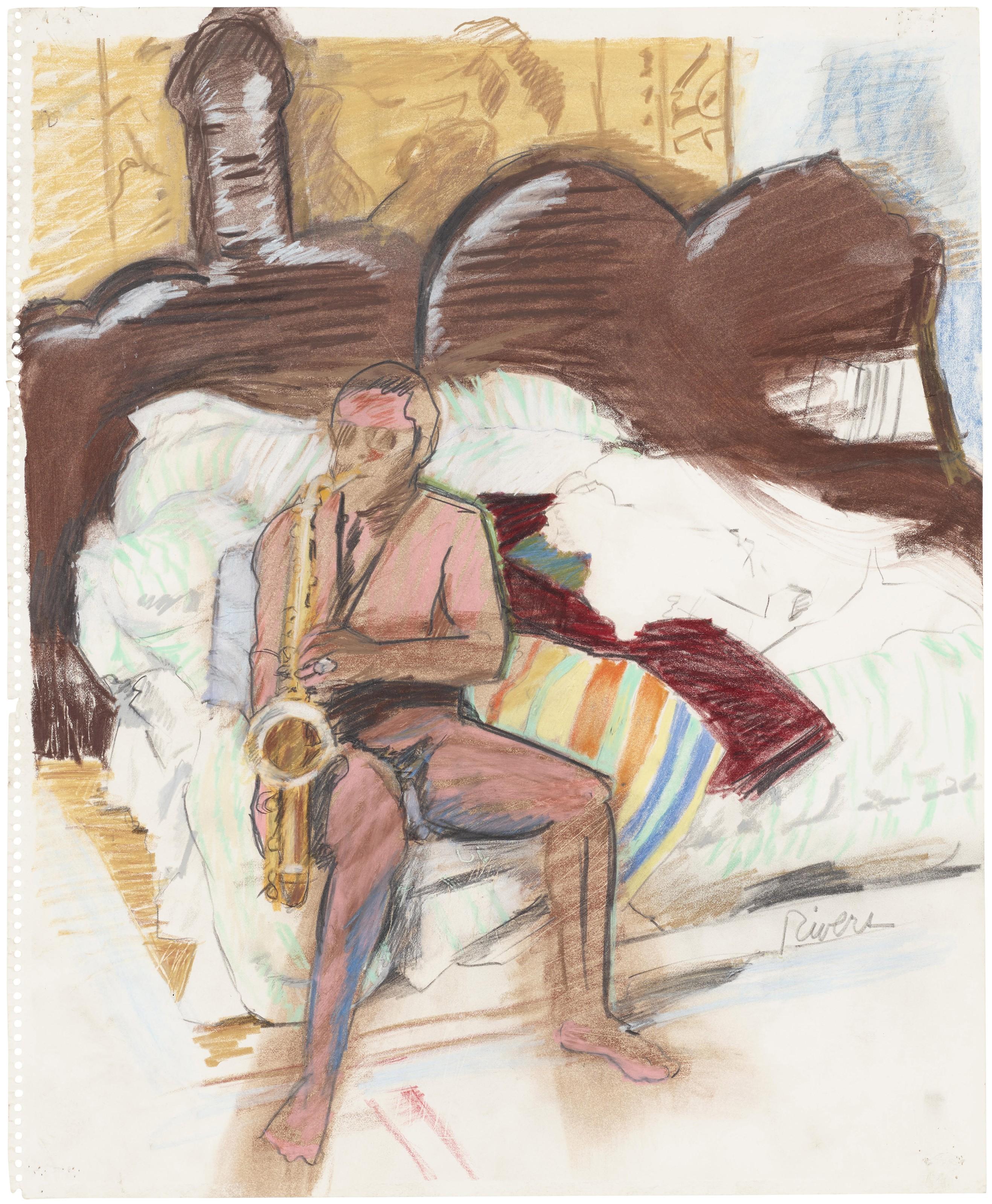 Larry Rivers - Umber Blues: Sonny and the Bed