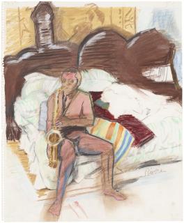 Larry Rivers - Umber Blues: Sonny and the Bed