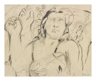 Larry Rivers - Untitled, 1955