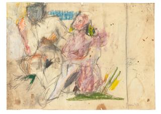 Larry Rivers - Untitled (Two Women)