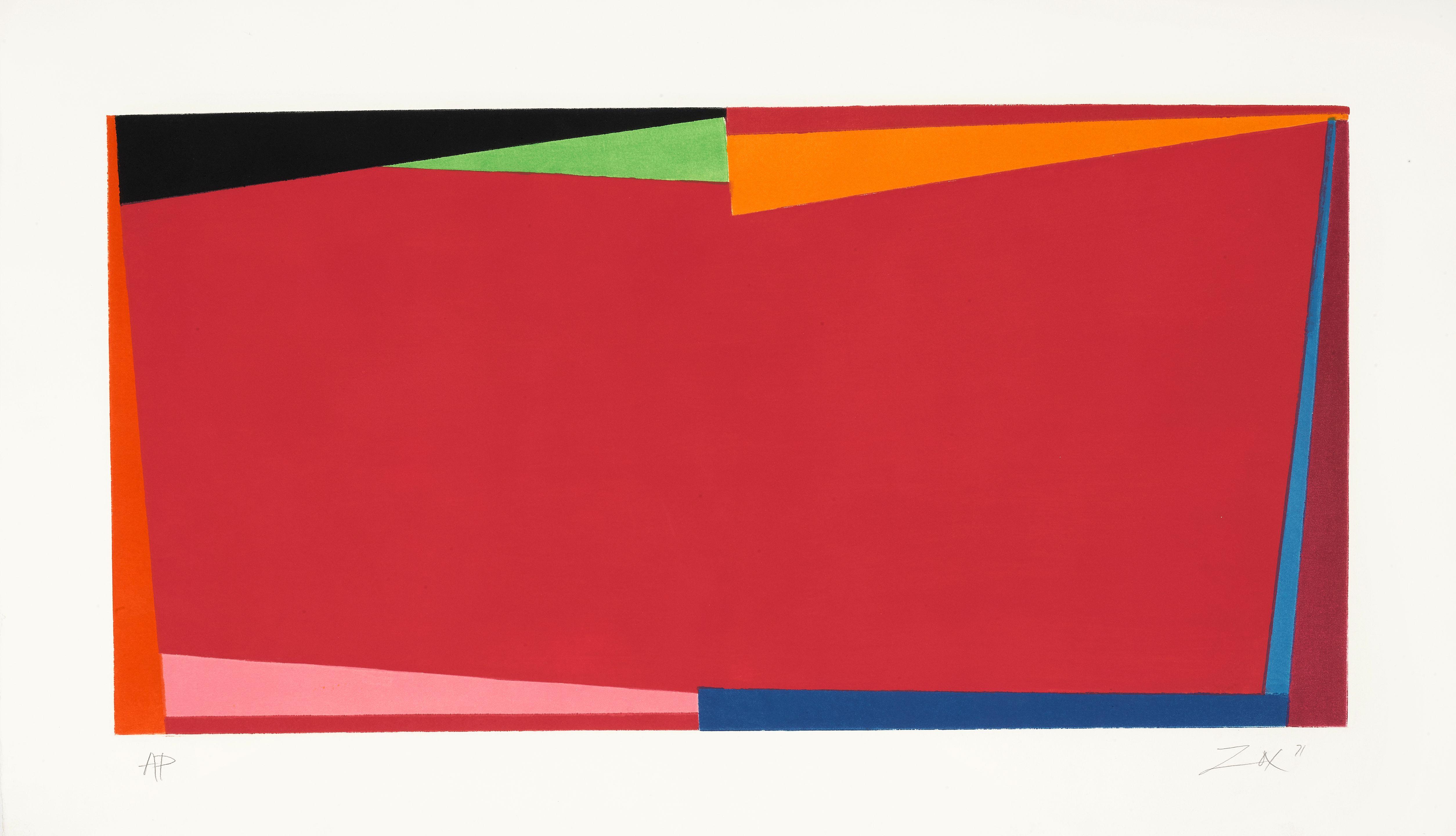 Larry Zox - A Group of 3 Prints (3 works)