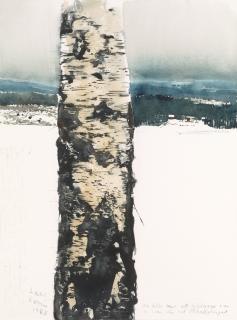 Lars Lerin - Birch