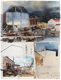 Lars Lerin - Motif from Lofoten