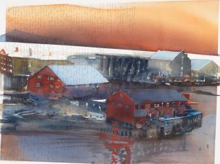 Lars Lerin - Untitled