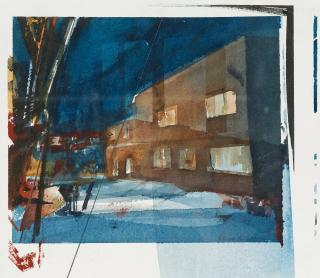 Lars Lerin - Untitled