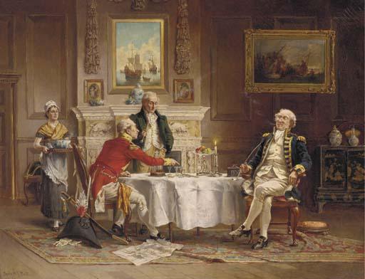 Laslett John Pott, R.B.A. - The plan of campaign