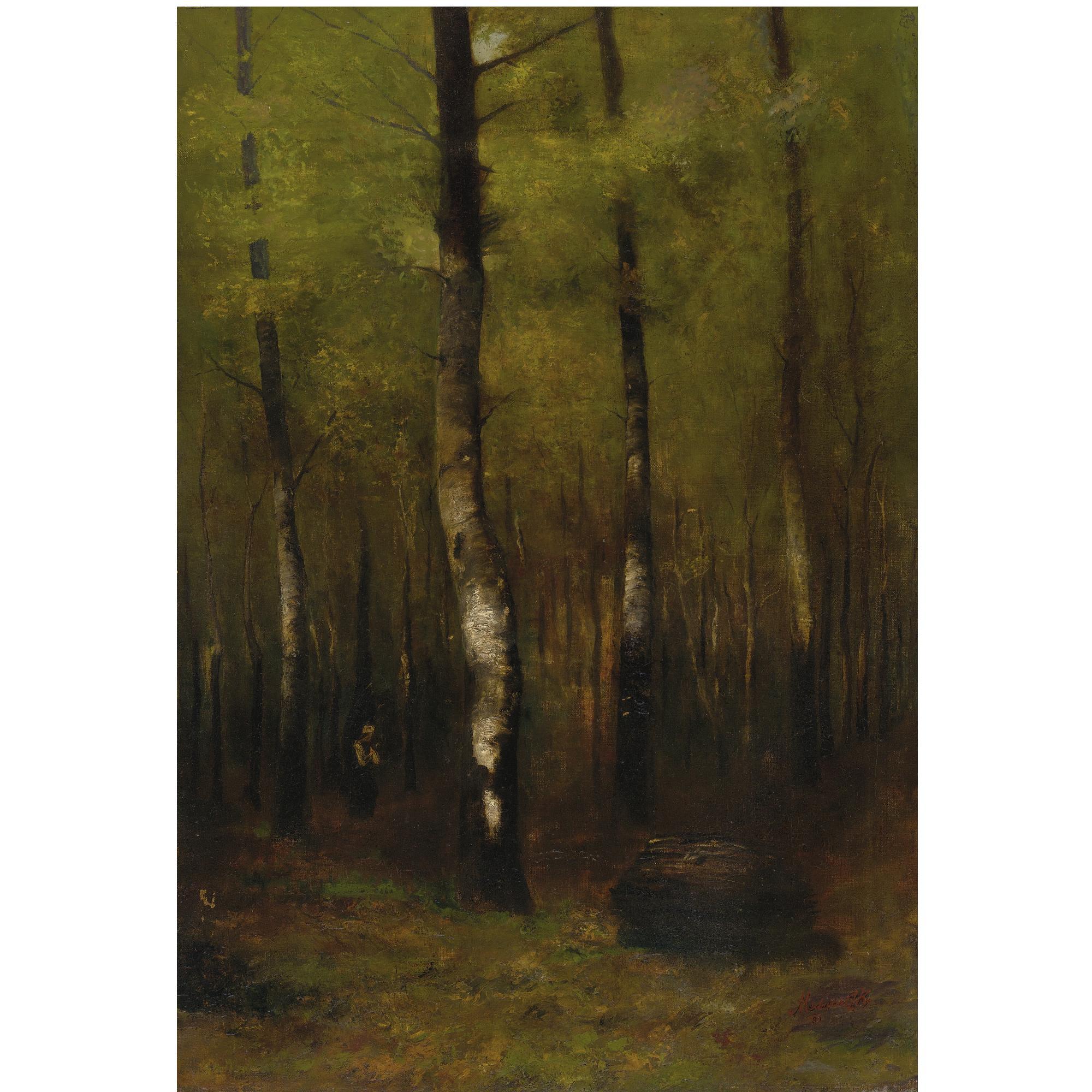 Laszlo Mednyanszky - Hungarian Woodland