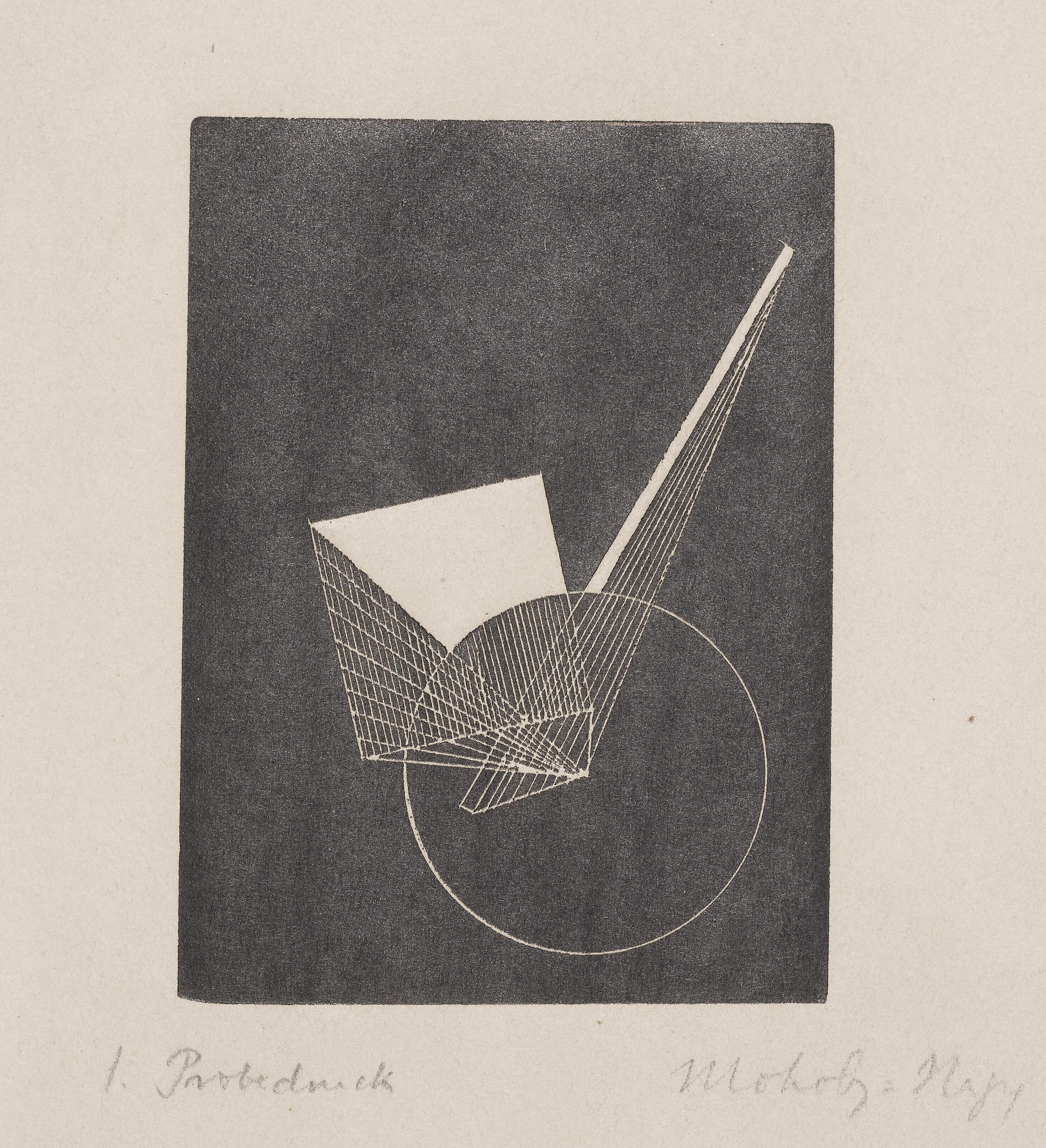 László Moholy-Nagy - Circle and Planes