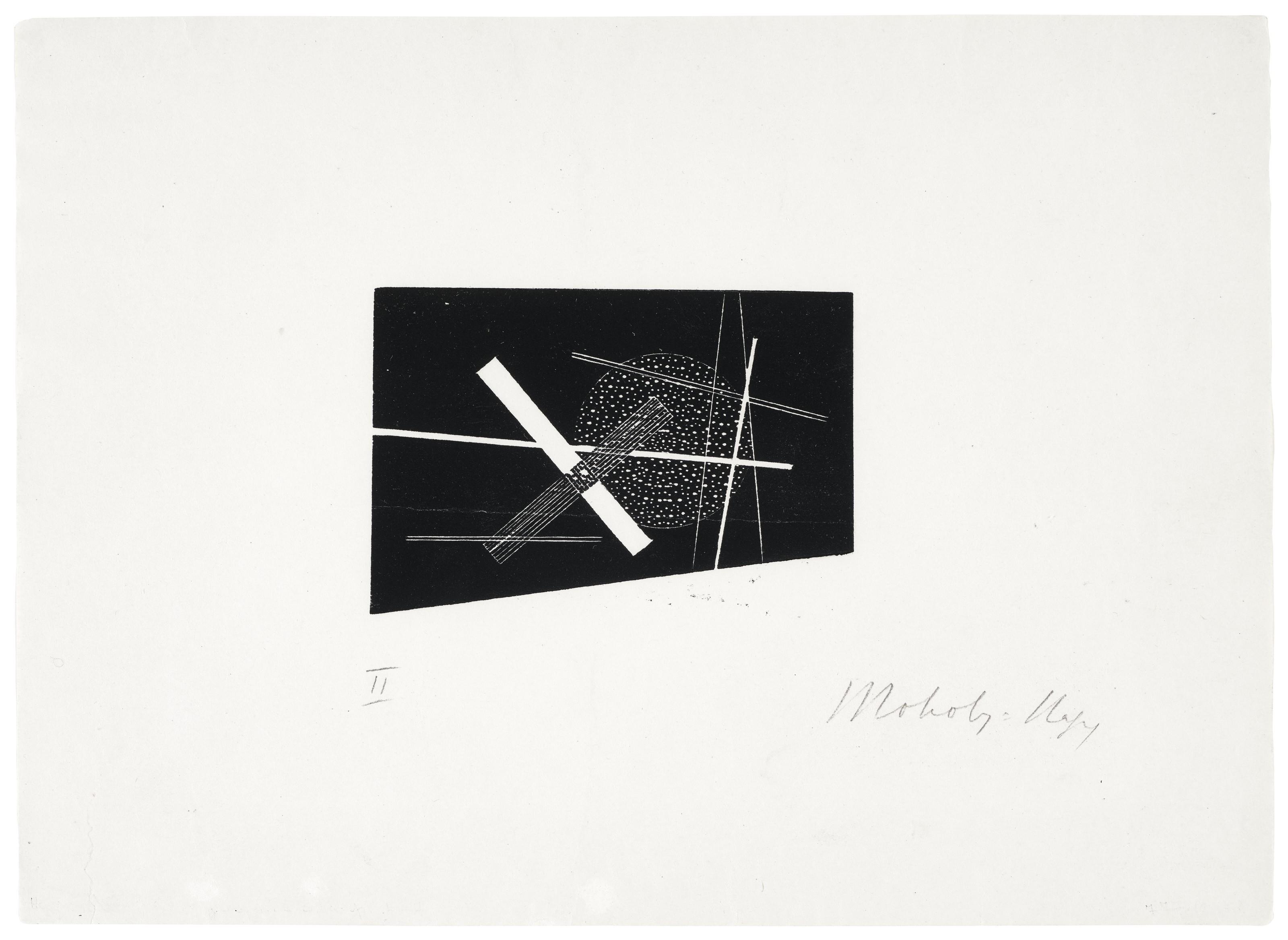 László Moholy-Nagy - Composition (Cross And Circle)