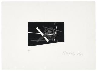 László Moholy-Nagy - Composition (Cross And Circle)