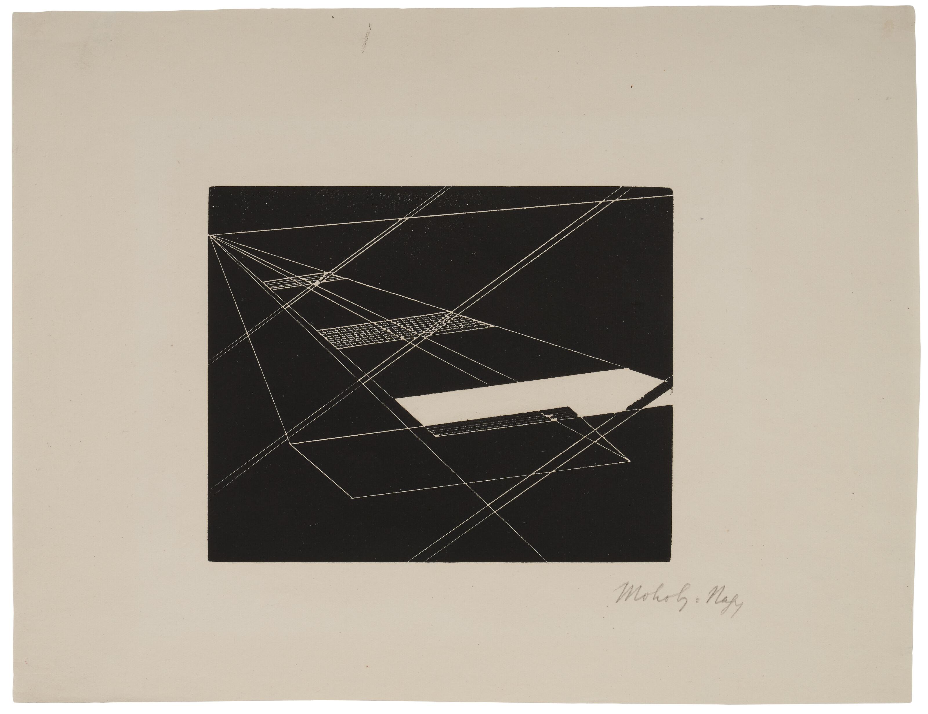 László Moholy-Nagy - Composition No. 4