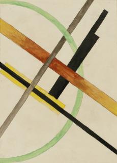 László Moholy-Nagy - Exzentrische Konstruktion (Eccentric Construction)