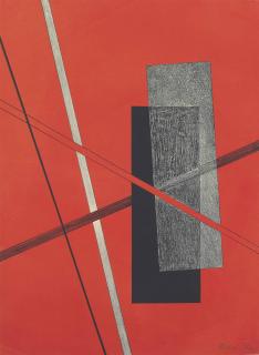 Laszlo Moholy-Nagy - Konstruktion IV, from Konstruktionen 6. Kestnermappe