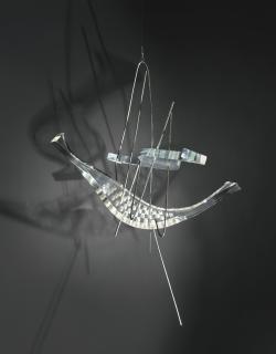 László Moholy-Nagy - Mobile Sculpture (Space Modulator)