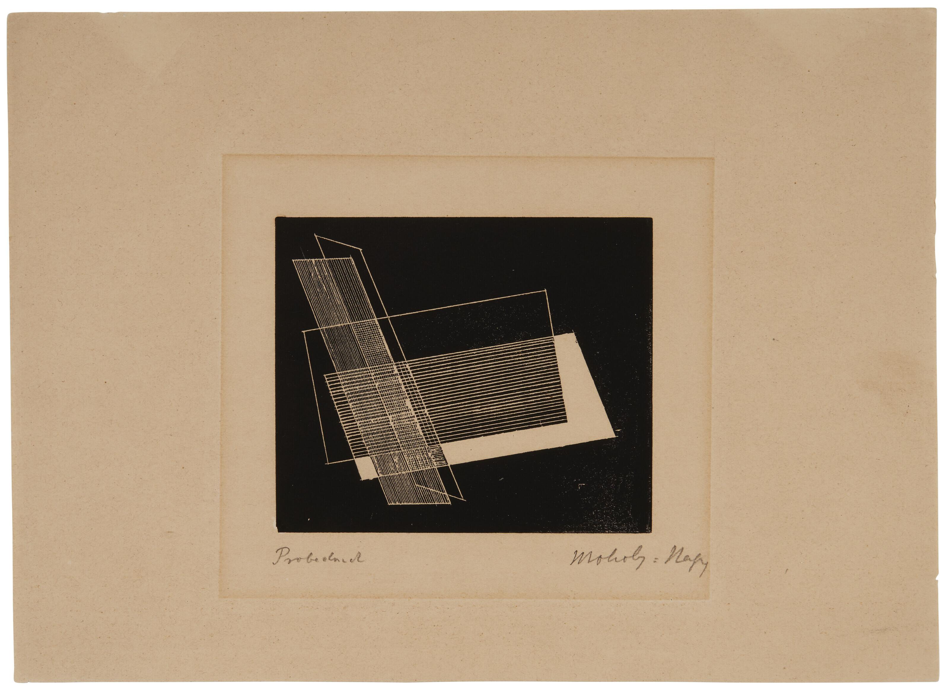 László Moholy-Nagy - Planes Intersecting