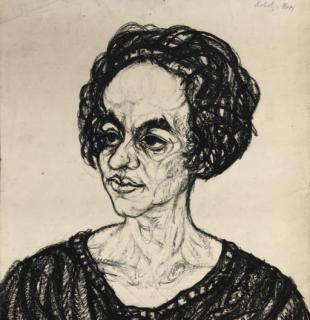 László Moholy-Nagy - Portrait of a woman