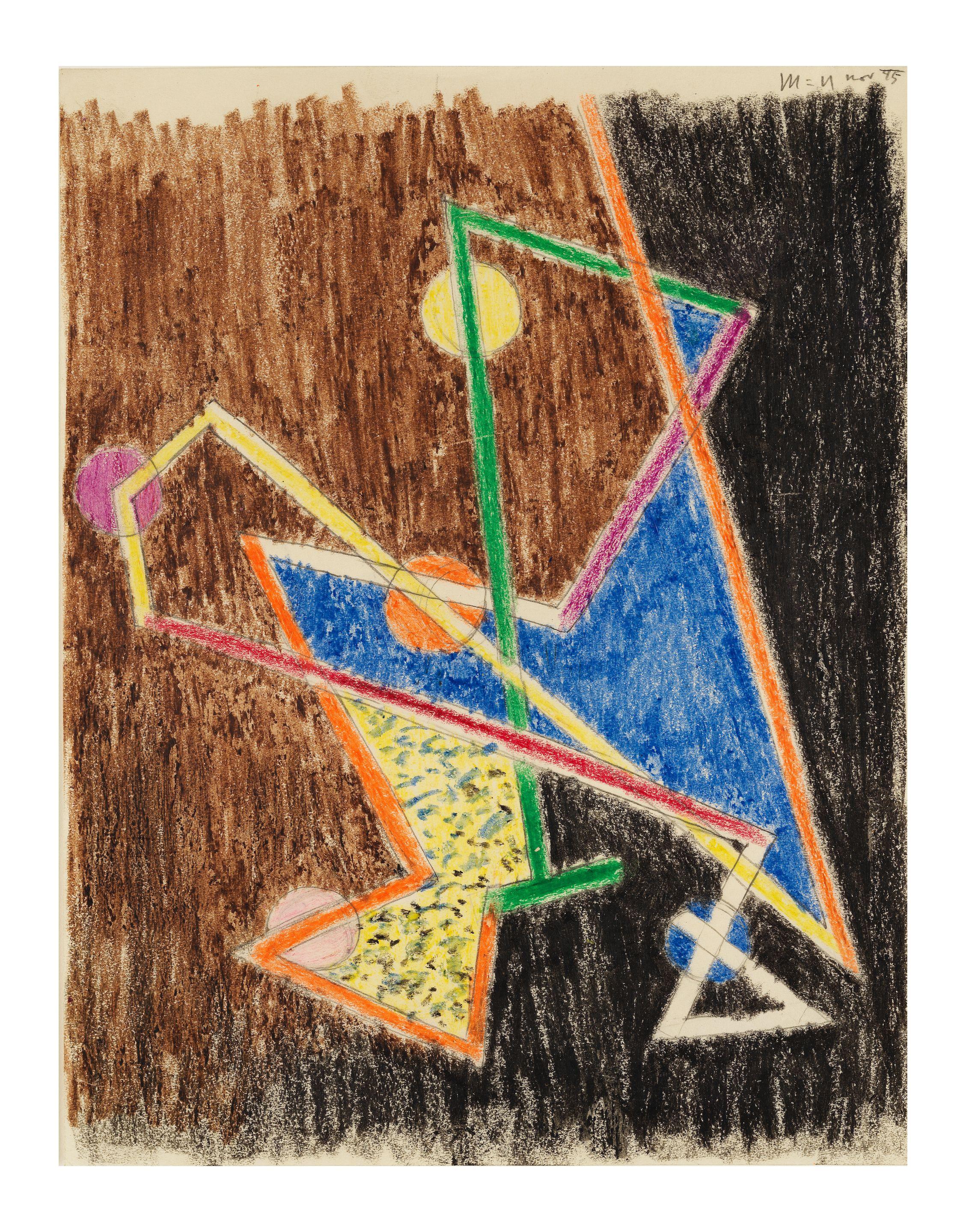 László Moholy-Nagy - Sans titre (Farbenexplosion - Protest der Farbe)