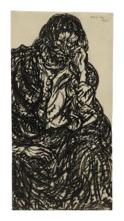 László Moholy-Nagy - Sitting Figure