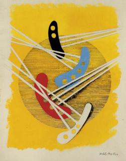 Laszlo Moholy-Nagy - Yellow Composition
