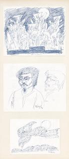Latiff Mohidin - Self Portrait With Landscapes (A Set Of Three)