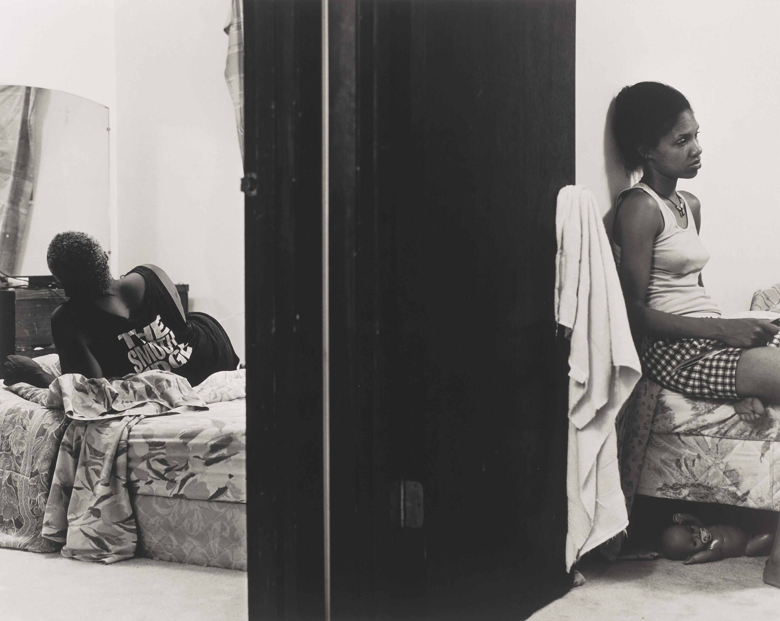 Latoya Ruby Frazier - Me and Mom\'s Boyfriend, Mr. Art, 2005