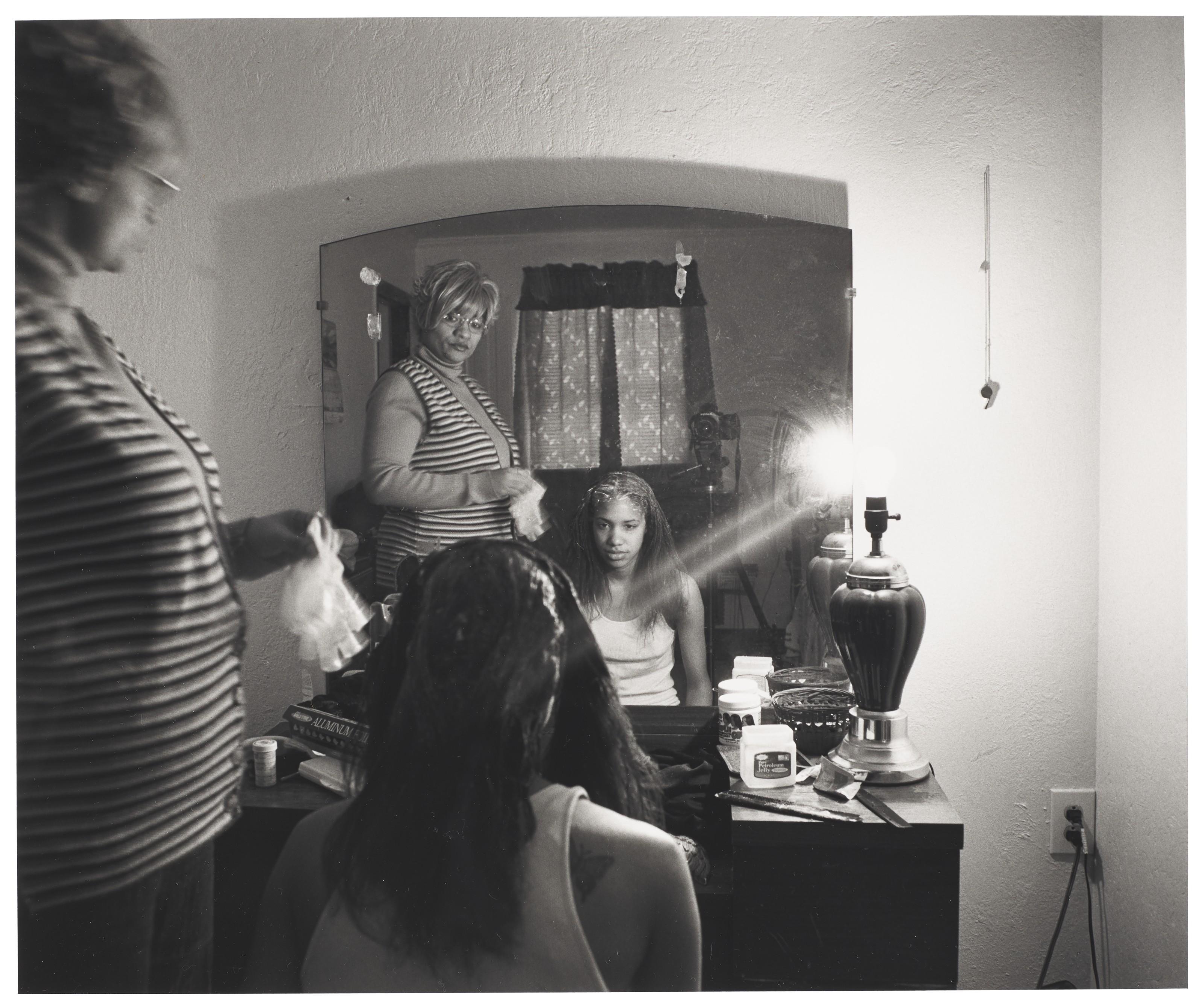 Latoya Ruby Frazier - Mom Relaxing My Hair, 2006