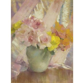 Laura Coombs Hills - Pink Roses