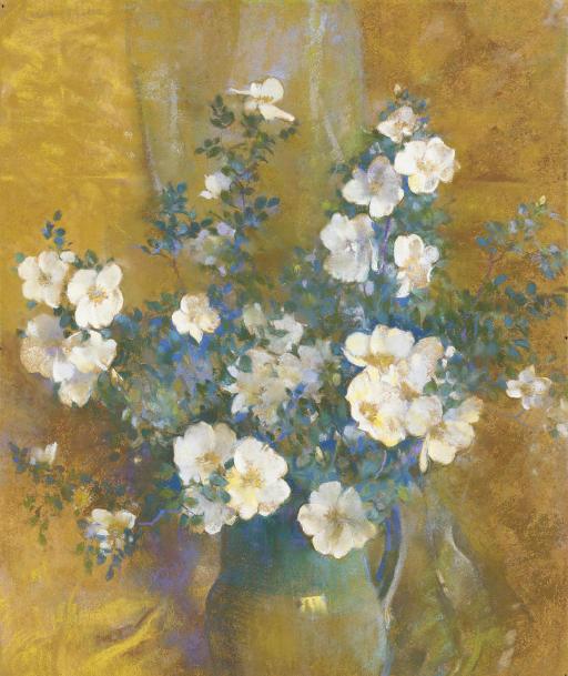 Laura Coombs Hills - White Roses