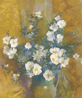 Laura Coombs Hills - White Roses