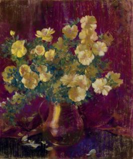 Laura Coombs Hills - Yellow Roses