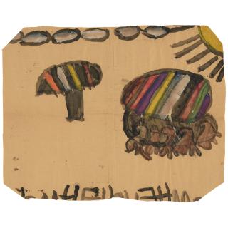 Laura Craig Mcnellis - Striped Top Carousel, circa 1982