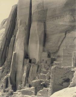 Laura Gilpin - Cliff Dwelling of Betatakin, Navajo National Monument, Arizona 1930