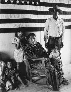 Laura Gilpin - Francis Nakai and Family, Red Rock, Arizona