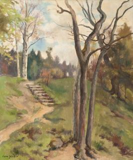 Laura Järnefelt - Autumn Landscape.