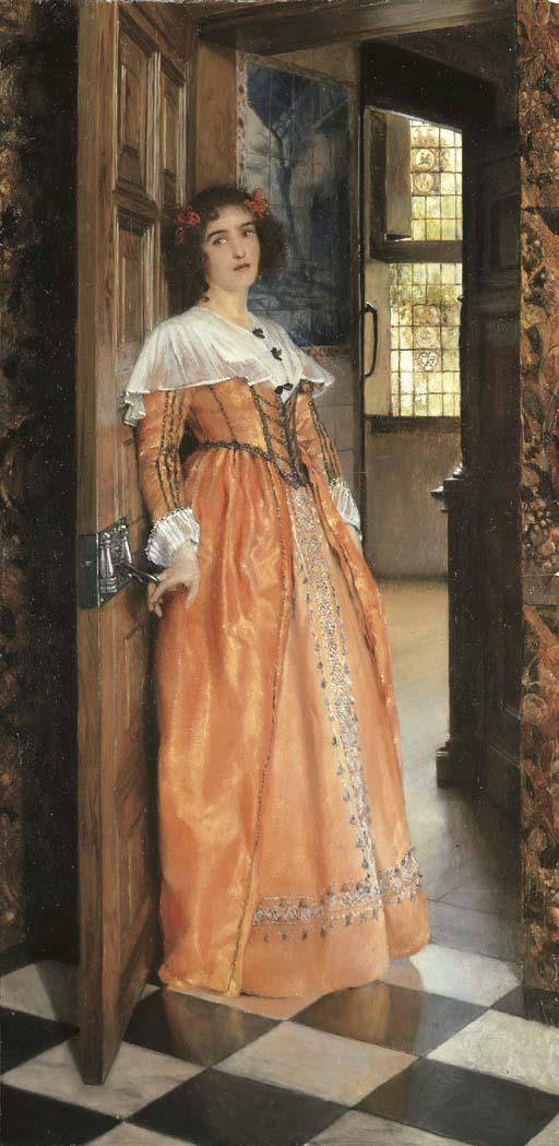 Laura, Lady Alma-Tadema - At the Doorway